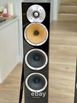 Bowers & Wilkins (B&W) CM8 Polished Black Gloss 3-way Speaker