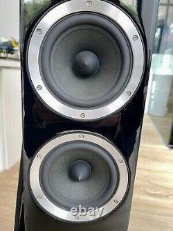 Bowers & Wilkins (B&W) CM8 Polished Black Gloss 3-way Speaker