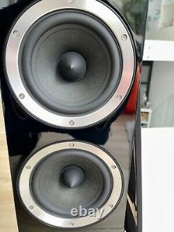 Bowers & Wilkins (B&W) CM8 Polished Black Gloss 3-way Speaker