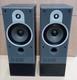 Bowers Wilkins B&W DM570 Floor Standing Stereo Speakers Vintage Grilles