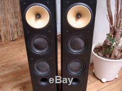 Bowers & Wilkins B&W Nautilus 804 Floor-standing Stereo Speakers in Black Ash