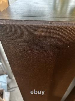 Bowers Wilkins B&W P4 Floor Standing Speakers Black Ash Working Order
