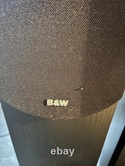 Bowers Wilkins B&W P4 Floor Standing Speakers Black Ash Working Order