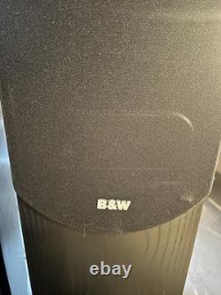 Bowers Wilkins B&W P4 Floor Standing Speakers Black Ash Working Order