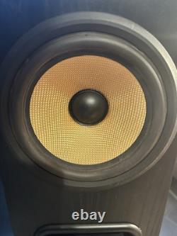 Bowers Wilkins B&W P4 Floor Standing Speakers Black Ash Working Order