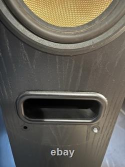 Bowers Wilkins B&W P4 Floor Standing Speakers Black Ash Working Order