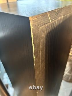 Bowers Wilkins B&W P4 Floor Standing Speakers Black Ash Working Order