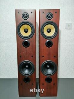 Bowers & Wilkins P5 Floor Standing HiFi Audiophile Speakers Cherry Wood Delivery