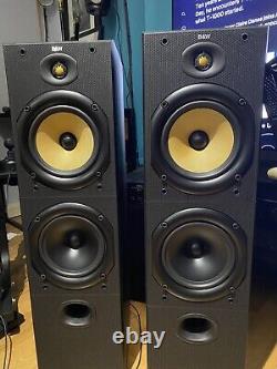 Bowers and Wilkins 603 floors speakers + Amp & Sub See Description