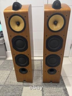 Bowers and Wilkins B&W 703 Home Theater Speakers Excellent Condition Cherry