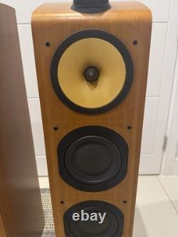 Bowers and Wilkins B&W 703 Home Theater Speakers Excellent Condition Cherry