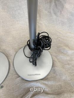 Bowers and wilkins grey floor standing speakers