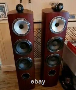 Bowers & wilkins 804 d3 mint floor standing speakers rosenut rrp7000 b&w 804