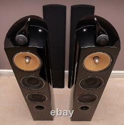 Boxed & Accessories! B&W 804D2 804 D2 Bowers Wilkins Speakers DIAMOND Piano