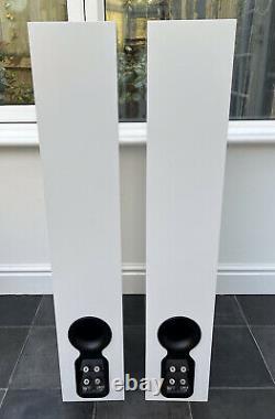 Boxed! B&W 704 S2 White 150W Bowers Wilkins Standing Speakers £2200