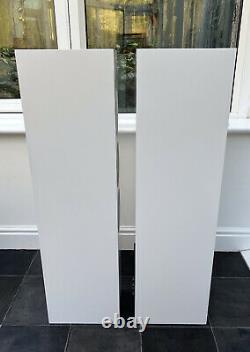 Boxed! B&W 704 S2 White 150W Bowers Wilkins Standing Speakers £2200