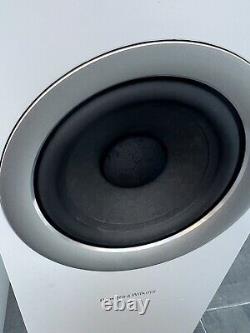 Boxed! B&W 704 S2 White 150W Bowers Wilkins Standing Speakers £2200