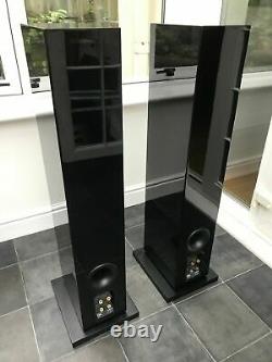 Boxed! B&W Bowers & Wilkins CM8 150W Floor Speakers Piano Black