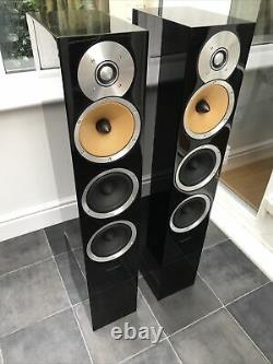 Boxed! B&W CM8 Bowers and Wilkins Speakers Audiophile Gloss Black 1