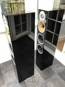 Boxed! B&W CM8 Bowers and Wilkins Speakers Audiophile Gloss Black 1