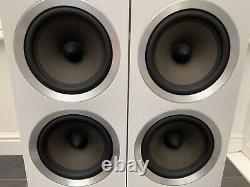 Boxed! B&W CM9 S2 White 200W Bowers Wilkins Floor Standing Speakers Audiophile