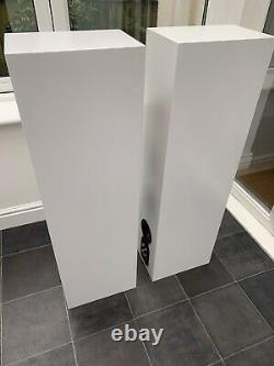 Boxed! B&W CM9 S2 White 200W Bowers Wilkins Floor Standing Speakers Audiophile