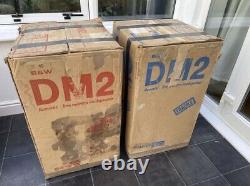 Boxed! B&W DM2 Bowers and Wilkins Professional Monitor Speakers Audiophile B&W