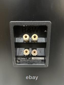 Boxed Bowers & Wilkins B&W Matrix 803 Series 2 FloorStanding HiFi Speakers
