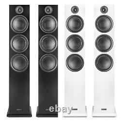 CHOICE SHF80 Floorstanding Hi-Fi Speakers for Home Stereo Sound System 3-Way 6.5