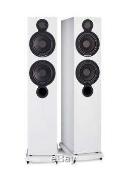 Cambridge Audio Aeromax 6 Floor Standing Speakers Pair (White) refurbished