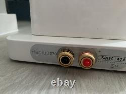 Cambridge Audio CXA80 amplifier and floor standing speakers radius 270 (pair)