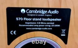 Cambridge Audio S-Series S70 Floor Standing Loud-Speakers VGC
