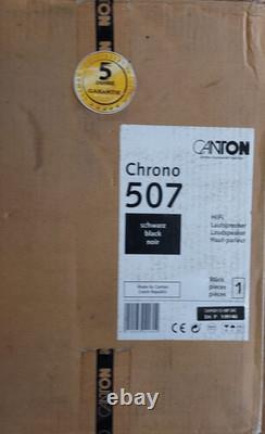 Canton 170W Chrono 507 DC (1) Floor Standing Speaker Black