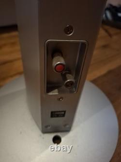 Canton CD100 Silver Metal Floorstanding Speakers Pair, Excellent Condition