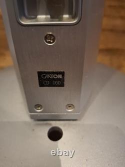 Canton CD100 Silver Metal Floorstanding Speakers Pair, Excellent Condition