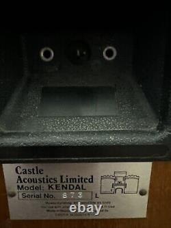 Castle Acoustics Kendal Floor Standing Or Stand Mount Vintage Hifi Speakers YORK