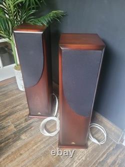 Castle Severn 2 HiFi Floorstanding Speakers Carbon Fiber Woofers Paired Serials