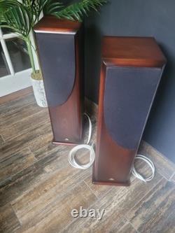 Castle Severn 2 HiFi Floorstanding Speakers Carbon Fiber Woofers Paired Serials