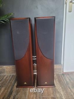 Castle Severn 2 HiFi Floorstanding Speakers Carbon Fiber Woofers Paired Serials