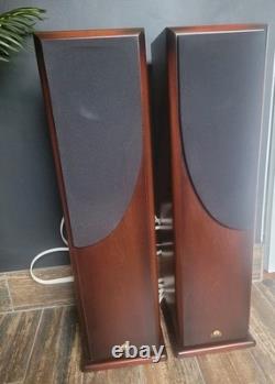 Castle Severn 2 HiFi Floorstanding Speakers Carbon Fiber Woofers Paired Serials