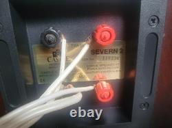 Castle Severn 2 HiFi Floorstanding Speakers Carbon Fiber Woofers Paired Serials