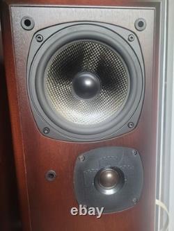Castle Severn 2 HiFi Floorstanding Speakers Carbon Fiber Woofers Paired Serials