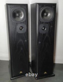 Castle Severn MKII Floorstanding Speakers Black