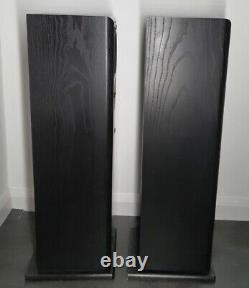 Castle Severn MKII Floorstanding Speakers Black