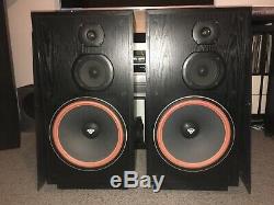 Cerwin Vega VS-15 powerful loud 3-way floorstanding speakers, VS150, 15 woofer