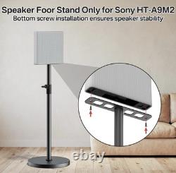ComVome Height Adjust Floor Speaker Stands for Sony Bravia Theatre Quad HT-A9M2