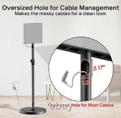 ComVome Height Adjust Floor Speaker Stands for Sony Bravia Theatre Quad HT-A9M2