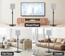 ComVome Height Adjust Floor Speaker Stands for Sony Bravia Theatre Quad HT-A9M2