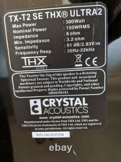 Crystal Acoustics Tx-t2 Se Thx Ultra2 Certified Floor Standing Speaker