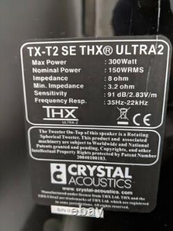 Crystal Acoustics Tx-t2 Se Thx Ultra2 Certified Floor Standing Speaker